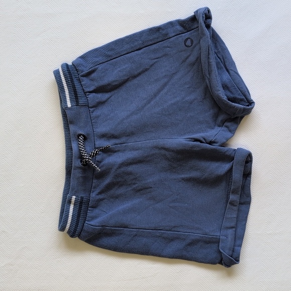 mayoral comfy blue cotton stretch pull-on lounge shorts 18 months baby boy - Picture 1 of 5